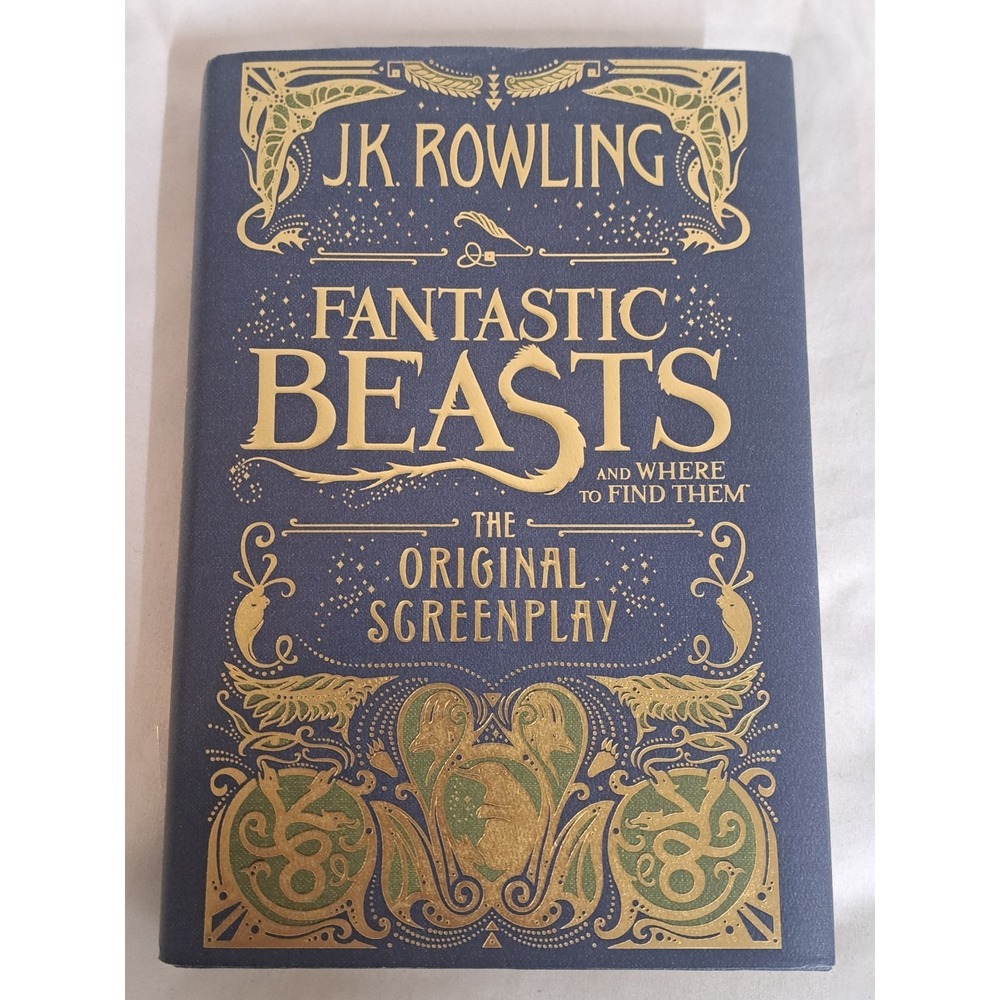 Fantastic Beasts Original Screenplay Hardcover 1st Edition 1st Print 2016